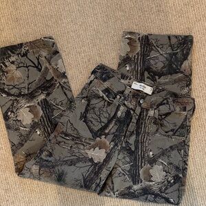 Hollister Forest Camo Relaxed Men's Jeans NWOT